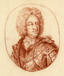 135516 Portret van de Duitse keizer Karel VI (1711-1740).